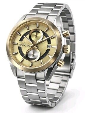 NEW ⌚️ Invicta Speedway Sprintus Men's Chronograph Watch - 45mm. Steel 50435
